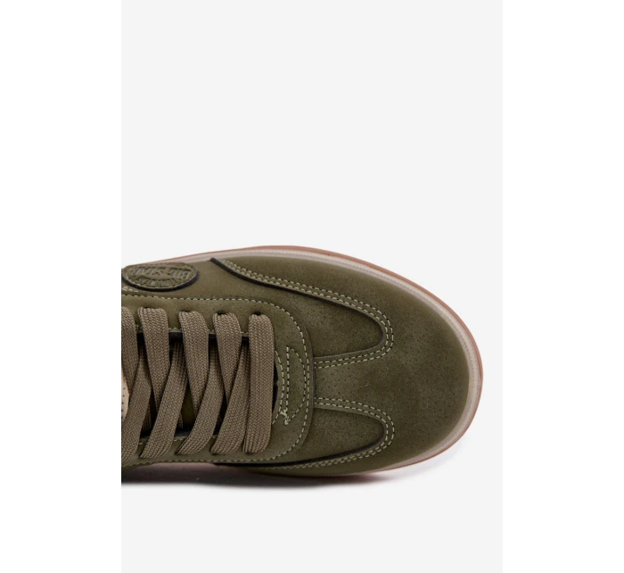 Pánské nízké tenisky Big Star HI-POLY SYSTEM – khaki Pánské nízké tenisky Big Star HI-POLY SYSTEM – khaki