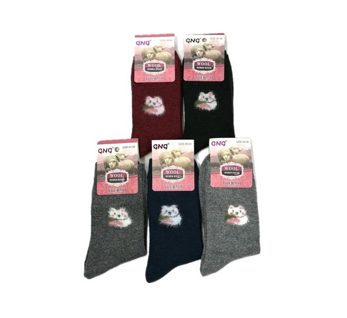 WiK GNG 002 dámské ponožky Angora 319 35-42