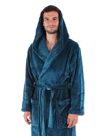 župan Siena s kapucí pánský Mineral Blue