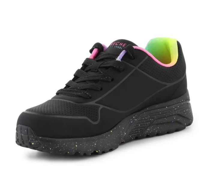 Boty Skechers Uno Lite Rainbow Speckle Jr 310456L-BKMT