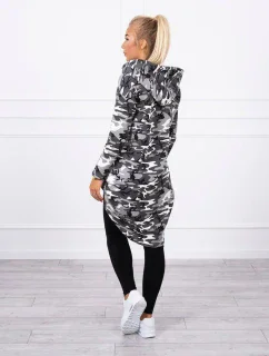 Mikina s dlouhými zády model 18745105 - K-Fashion