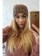 Fleecová čepice Ula K271 cappuccino Fleecová čepice Ula K271 cappuccino