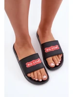 Dámské Pantofle Big Star model 21676351 Černé - Big Star Shoes Dámské Pantofle Big Star model 21676351 Černé - Big Star Shoes