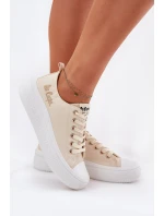 Dámské Tenisky Na Platformě Béžové model 21698753 - Lee Cooper