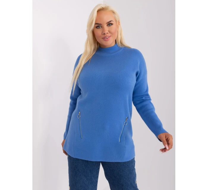 PM SW PM717 Svetr.20 modrá