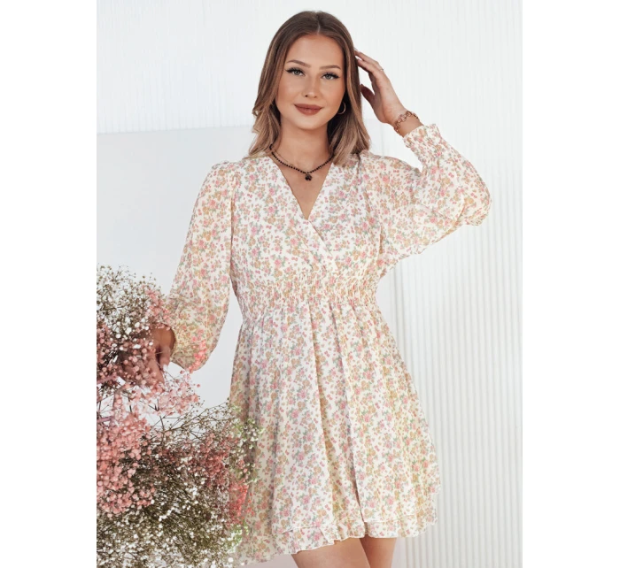 SPINESA béžové mini šaty FashionStreet EY2451