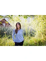 Cutter & Buck Advantage Shirt Women Piqué halenka s dlouhým rukávem model 22458639 anthracite melange Cutter & Buck Advantage Shirt Women Piqué halenka s dlouhým rukávem model 22458639 anthracite melange