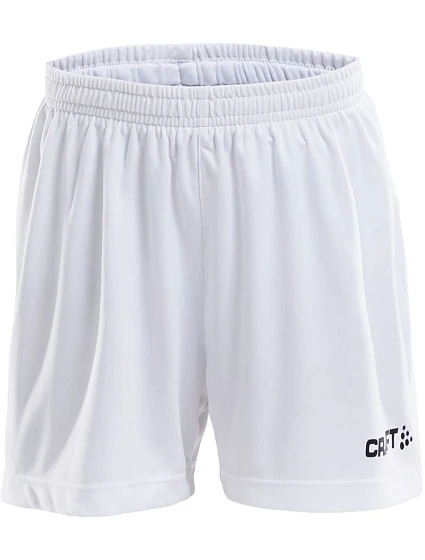 Craft Teamwear Squad Go Short Solid Jr Dětské sportovní kraťasy 82.5586 white Craft Teamwear Squad Go Short Solid Jr Dětské sportovní kraťasy 82.5586 white