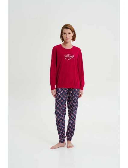 Vamp - Pyžamo s dlouhým rukávem 19442 - Vamp