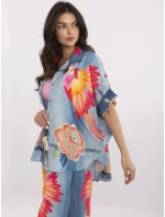 Košile DHJ KS  modrá model 21003871 - FPrice