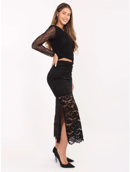 Spódnica MI SD model 21480362 czarny - FPrice