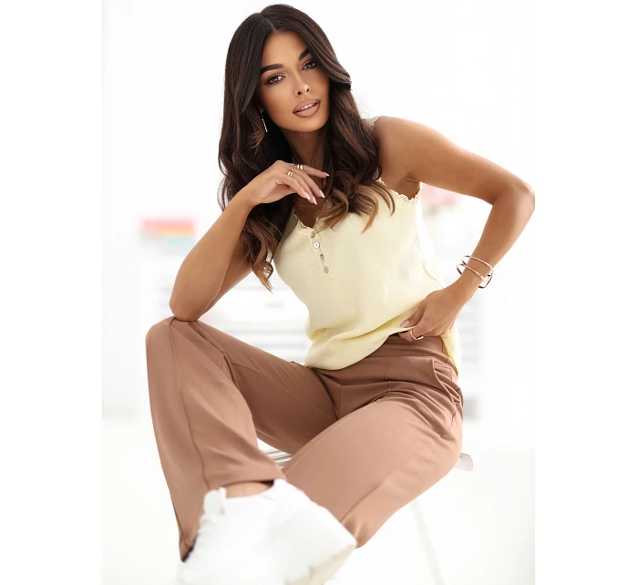 Top MI TP KS 22528.96 světle žlutá