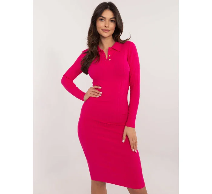 Šaty RV SK 10010.40 fuchsiová Šaty RV SK 10010.40 fuchsiová
