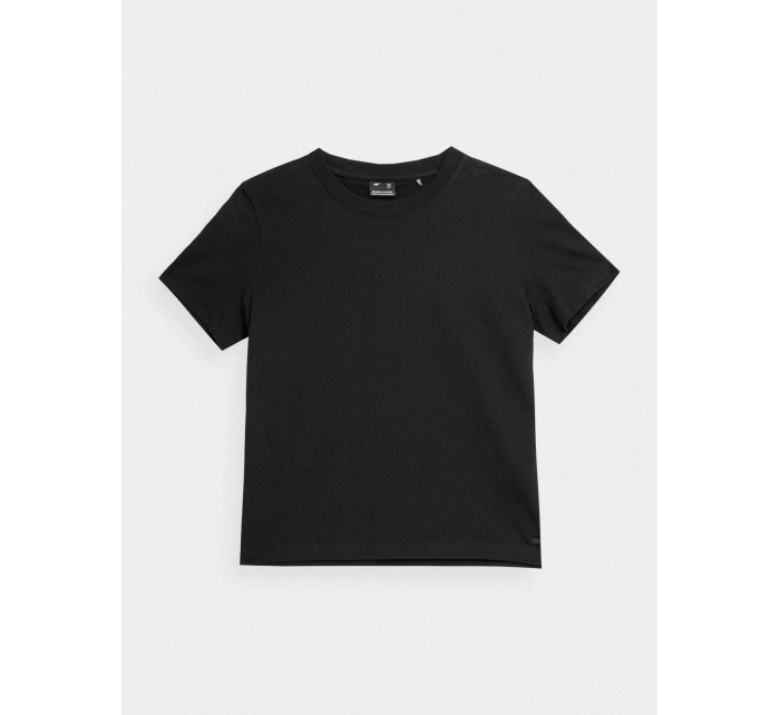 Dámské tričko z organické bavlny 4FWAW23TTSHF1169-20S černé - 4F