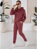 Dámská tepláková souprava MIGEL bordó FashionStreet AY0809