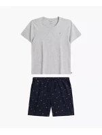 Pánské pyžamo Atlantic NMP-384 v plné délce S-2XL