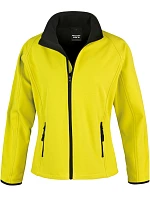 Result R 231F Dámská 2-vrstvá softshell bunda "Printable" 30.231F yellow/black Result R 231F Dámská 2-vrstvá softshell bunda "Printable" 30.231F yellow/black