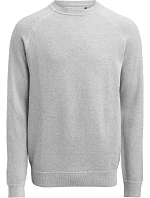 Casual Sweater Pánský pletený svetr grey melange model 22460613 - James Harvest Casual Sweater Pánský pletený svetr grey melange model 22460613 - James Harvest