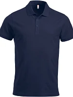 Clique Classic Lincoln S/S Pánské piqué polo z těžké bavlny 67.8244 dark navy