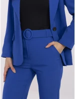 Kalhoty DHJ SP model 20969342 kobaltově modré - FPrice Kalhoty DHJ SP model 20969342 kobaltově modré - FPrice