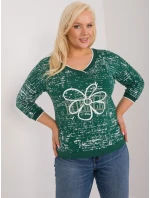 Halenka RV BZ 9442.27 tmavě zelená Halenka RV BZ 9442.27 tmavě zelená