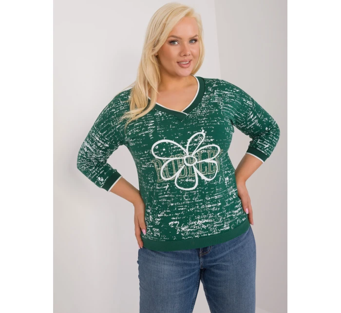 Halenka RV BZ 9442.27 tmavě zelená Halenka RV BZ 9442.27 tmavě zelená