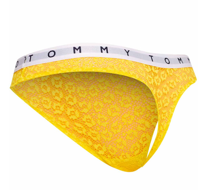 Tommy Hilfiger Tanga UW0UW025240Y0 Yellow/Green/Pink