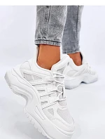 Dámské tenisky na klínech NB626 Bílá - Inello