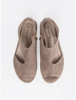 Praktické sandály model 21144075 dámské na plochém podpatku - GOODIN