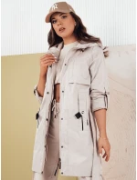 Dámská přechodná bunda parka šedá Dstreet model 21975142 - FashionStreet