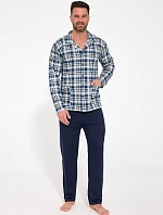 Pyžamo Cornette 114/85 délka/rukávy 3XL–5XL, rozepínací