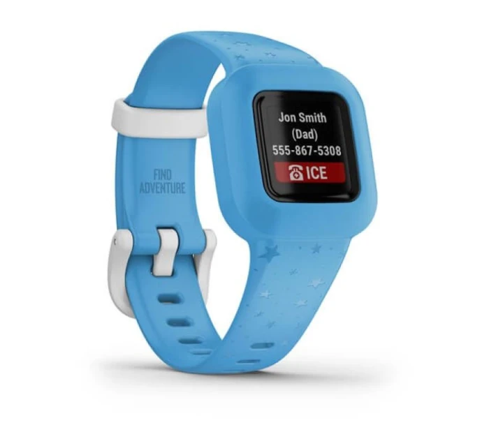 Dětský sportovní náramek Garmin Vivofit Jr.3 Blue Stars