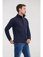 Russell Athletic 520M Pánská 3-vrstvá sportovní softshell bunda 10.520M azure blue Russell Athletic 520M Pánská 3-vrstvá sportovní softshell bunda 10.520M azure blue