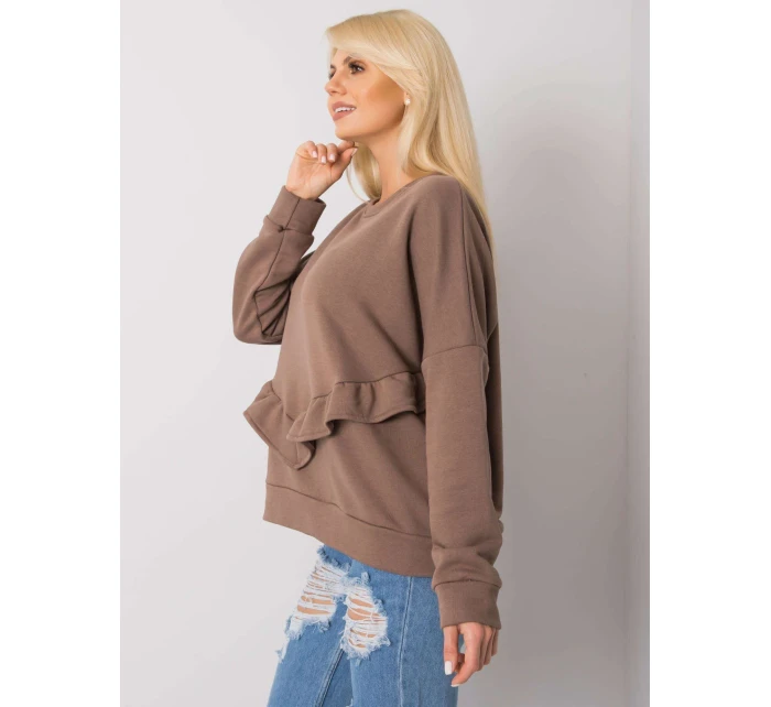 Mikina RV BL 7007.24x hnědá