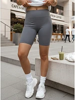 Dámské cyklistické šortky s vysokým pasem modré FashionStreet SY0576 Dámské cyklistické šortky s vysokým pasem modré FashionStreet SY0576