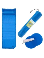 NILS CAMP NC4001 modrá samonafukovací karimatka s polštářkem - 3,8 cm NILS CAMP NC4001 modrá samonafukovací karimatka s polštářkem - 3,8 cm