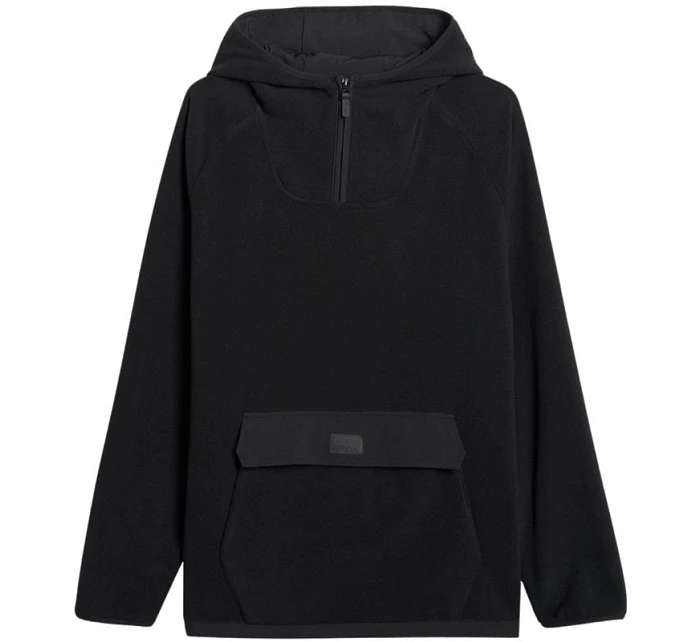 Pánská fleecová mikina 4F M427 deep black 4FWAW25TFLEM427 20S pánské