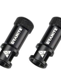 Víčka ventilů GRANITE FV JUICY černá