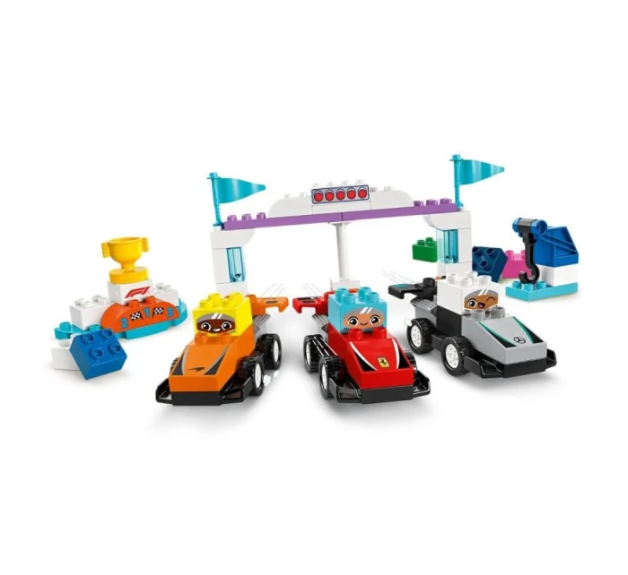 LEGO DUPLO TOWN 10445 Auta a jezdci F1 LEGO DUPLO TOWN 10445 Auta a jezdci F1