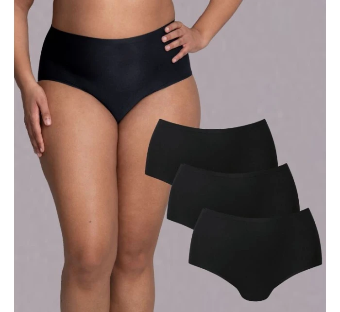 Essential vyšší kalhotky 3Pack 1343-3 black - Anita Classix Essential vyšší kalhotky 3Pack 1343-3 black - Anita Classix