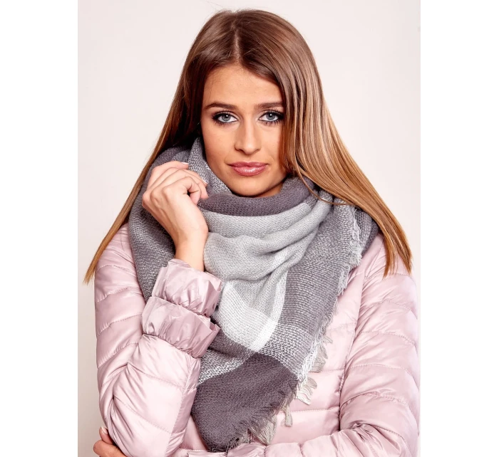 Šátek AT CH 171201.11 tmavě šedý