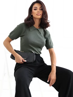 Sweter PM SW model 22347425 khaki - FPrice