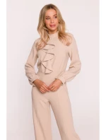 S420 Kombinéza s volánem - béžová S420 Kombinéza s volánem - béžová