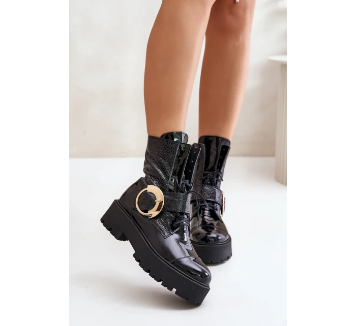 Šněrovací vyšší model 201002 Step in style Šněrovací vyšší model 201002 Step in style