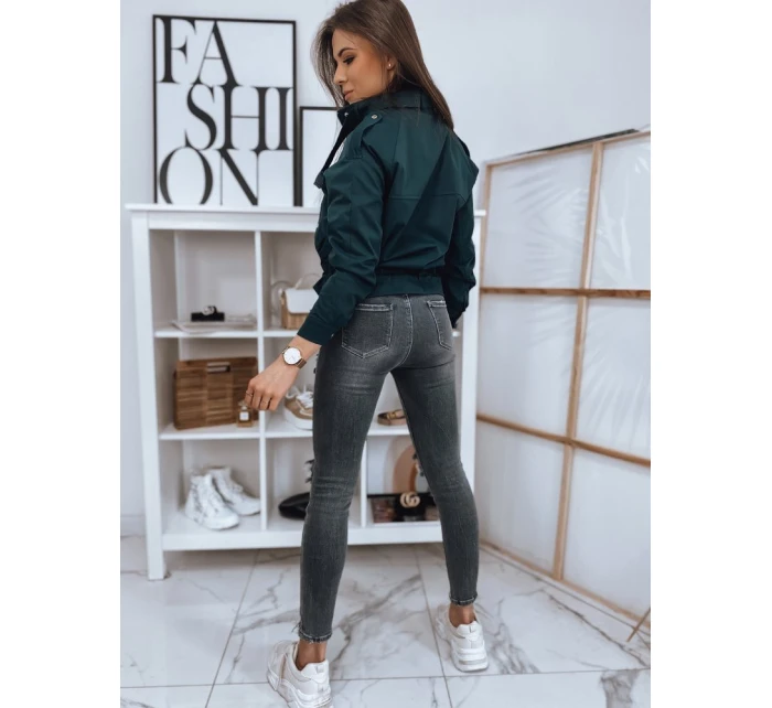 Dámská bunda bomber zelená Dstreet model 21963636 - FashionStreet