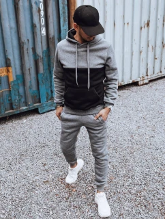 FashionStreet pánské světle šedé tepláky AX0780