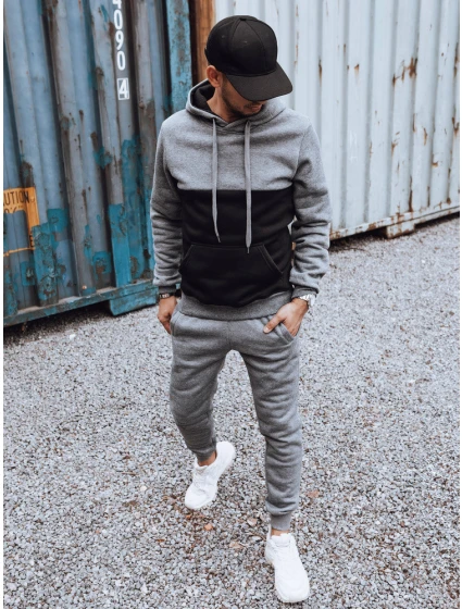 FashionStreet pánské světle šedé tepláky AX0780 FashionStreet pánské světle šedé tepláky AX0780