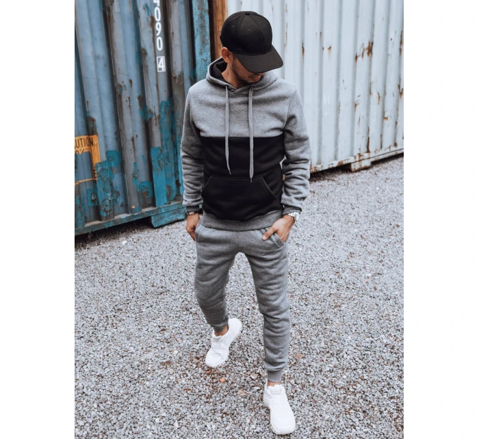 FashionStreet pánské světle šedé tepláky AX0780 FashionStreet pánské světle šedé tepláky AX0780