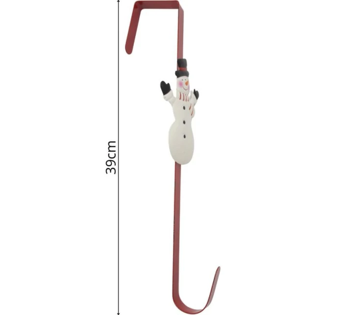 DRŽÁK NA RÁKOS 39CM SNĚHULÁK