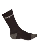 Rogelli WOOL ponožky černé XL 44-47
